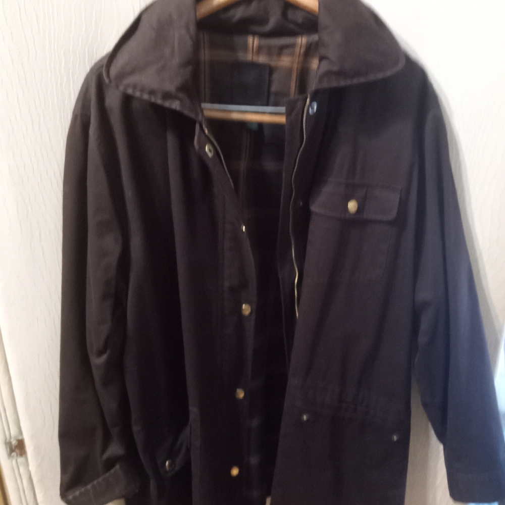 RALPH LAUREN BROWN ALL WEATHER JACKET